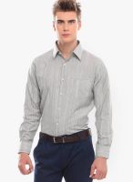 Jogur Solid Grey Formal Shirt