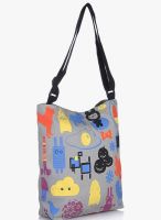 Kanvas Katha Grey Sling Bag