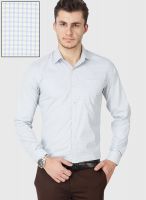 Mark Taylor Yellow Check Slim Fit Formal Shirt