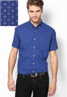 Nautica Blue Casual Shirt