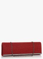 Paprika by Lifestyle Maroon Evening Clutch