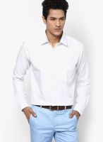 Raymond White Regular Fit Formal Shirt