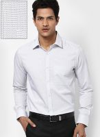 Raymond White Slim Fit Formal Shirt