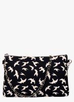 Rebelt Black Canvas Clutch