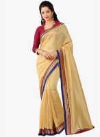 Roop Kashish Beige Printed Saree