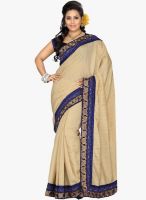 Roop Kashish Cream Embroidered Saree