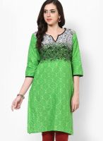 Shree Green Printed Kurta