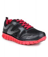 Sparx Black Sport Shoes