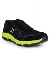 Sparx Black Sport Shoes