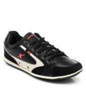 Sparx Black Sport Shoes