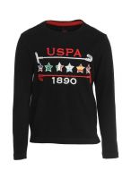 U.S. Polo Assn. Black T-Shirt