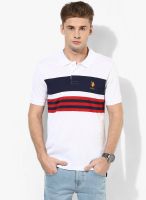 U.S. Polo Assn. White Polo T-Shirt