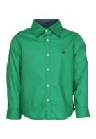 United Colors of Benetton Green Casual Shirt