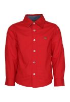 United Colors of Benetton Red Casual Shirt