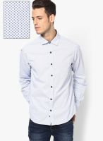 United Colors of Benetton White Full Sleeve Casual Shirt