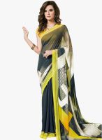 Vaamsi Black Printed Saree