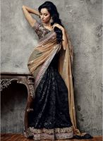 Vishal Chikoo Embellished Saree