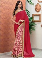 Vishal Multicoloured Colored Printed Saree