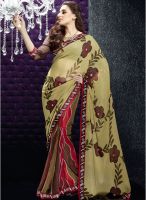 Vishal Olive Printed Saree