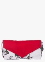 Vogue tree Red/White Canvas Sling Bag