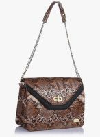 Yelloe Brown Sling Bag