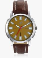 Yepme Brown Alloy Analog Watch