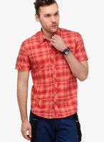 Yepme Solid Peach Casual Shirt