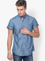 s.Oliver Blue Casual Shirt