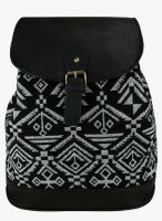 20dresses Black/White Canvas Backpack