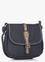 Baggit Tinki Line Blue Sling Bag