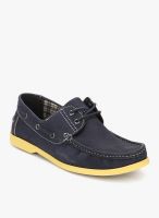 Carlton London Navy Blue Boat Shoes
