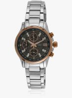 Casio Sheen Shn-5016D-1Adr-Sx006 Silver/Black Chronograph Watch