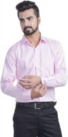 Coffee Bean Men's Striped Formal Pink Shirt Coffee Bean Men's Striped Formal Pink Shirt