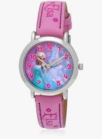 Disney Aw100411 Pink/White Analog Watch