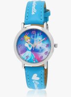 Disney Aw100415 Blue/White Analog Watch