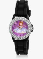 Disney Aw100417 Black/White Analog Watch
