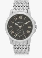 Fossil Fossil Grant Silver/Black Analog Watch