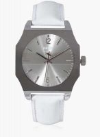 Helix 15Hg00 White/White Analog Watch