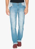 High Star Washed Light Blue Slim Fit Jeans