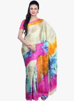 Jashn Multicoloured Printed Saree