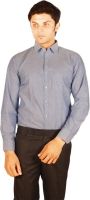 Kriss Men's Solid Casual Blue Shirt