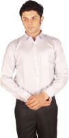 Kriss Men's Striped Casual Purple Shirt
