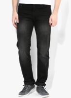 Newport Black Low Rise Regular Fit Jeans