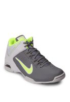 Nike Air Visi Pro IV Grey Basketball Shoes