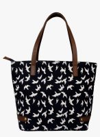 Rebelt Navy Blue Canvas Handbag