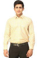 Seven Days Men's Checkered Formal Multicolor Shirt