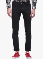 Sisley Black Skinny Fit Jeans