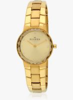 Skagen Skagen Stine Golden/Golden Analog Watch