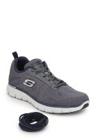 Skechers Synergy-Power Switch Grey Running Shoes