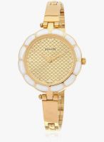 Sonata Sitara 8120Ym03 Golden Analog Watch